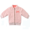 Baby Girls Faux Sherpa Jacket Winter Long Sleeve Stand Collar Quilted Outerwear