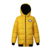 Boys Winter Jacket Hooded Warm Coat Solid Color Puffer Outerwear Zip Up Fleece Lined Outdoor Parka…