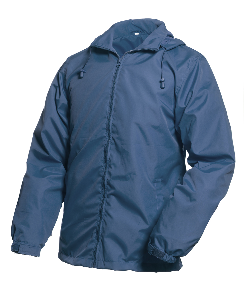 Mens Windbreaker Jackets Lightweight Removable Hood Water-Resistant